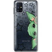Прозрачный чехол BoxFace Samsung M515 Galaxy M51 Baby Yoda