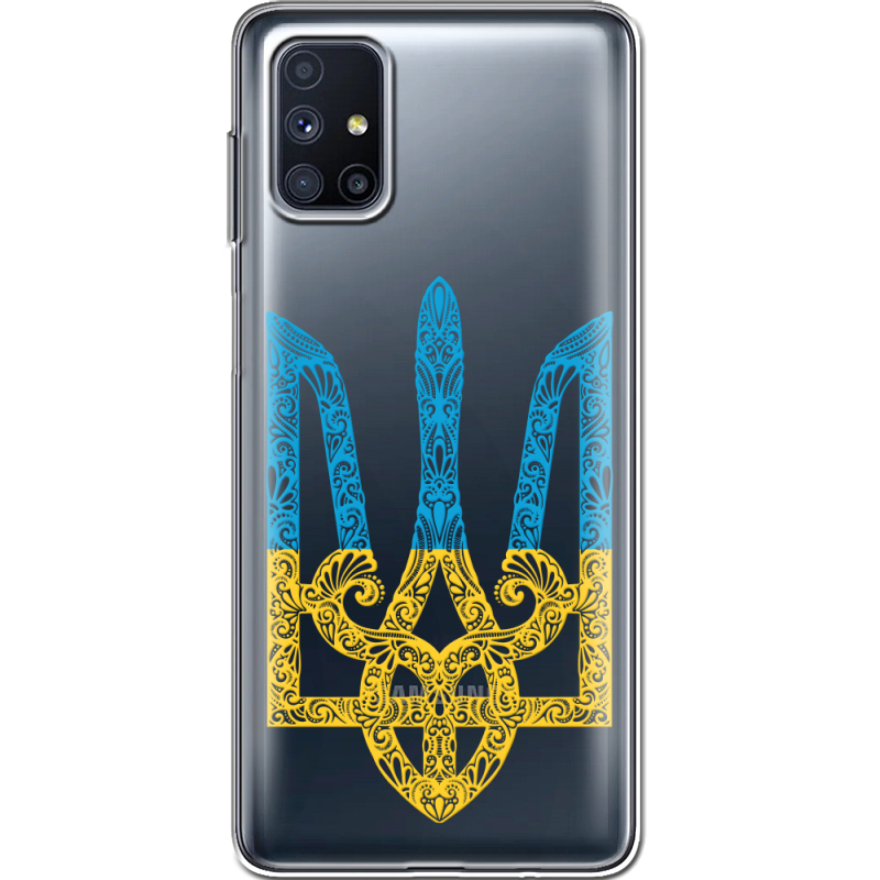 Прозрачный чехол BoxFace Samsung M515 Galaxy M51 Gold Trident