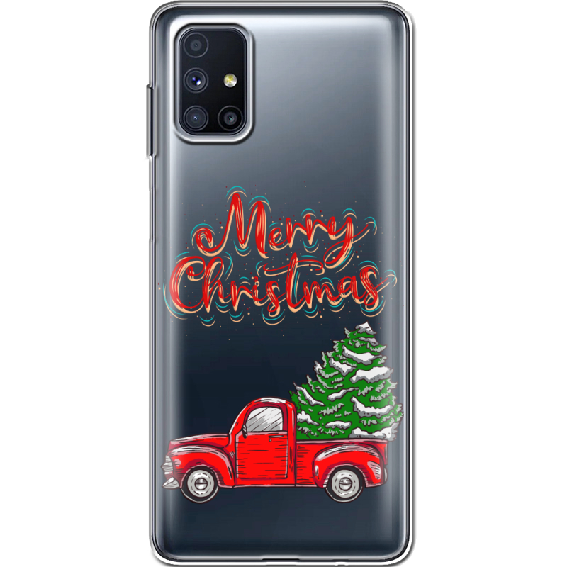 Прозрачный чехол BoxFace Samsung M515 Galaxy M51 Holiday Car