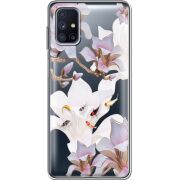 Прозрачный чехол BoxFace Samsung M515 Galaxy M51 Chinese Magnolia