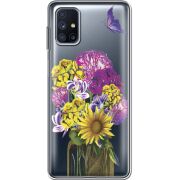 Прозрачный чехол BoxFace Samsung M515 Galaxy M51 My Bouquet
