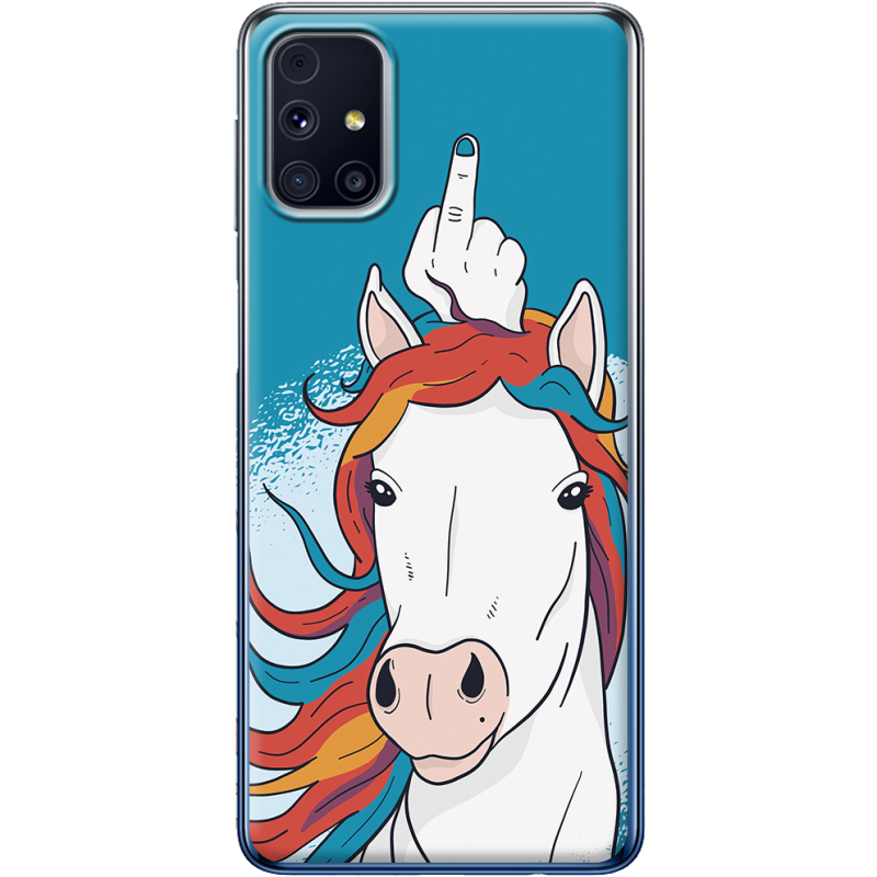 Чехол BoxFace Samsung M317 Galaxy M31s Fuck Unicorn