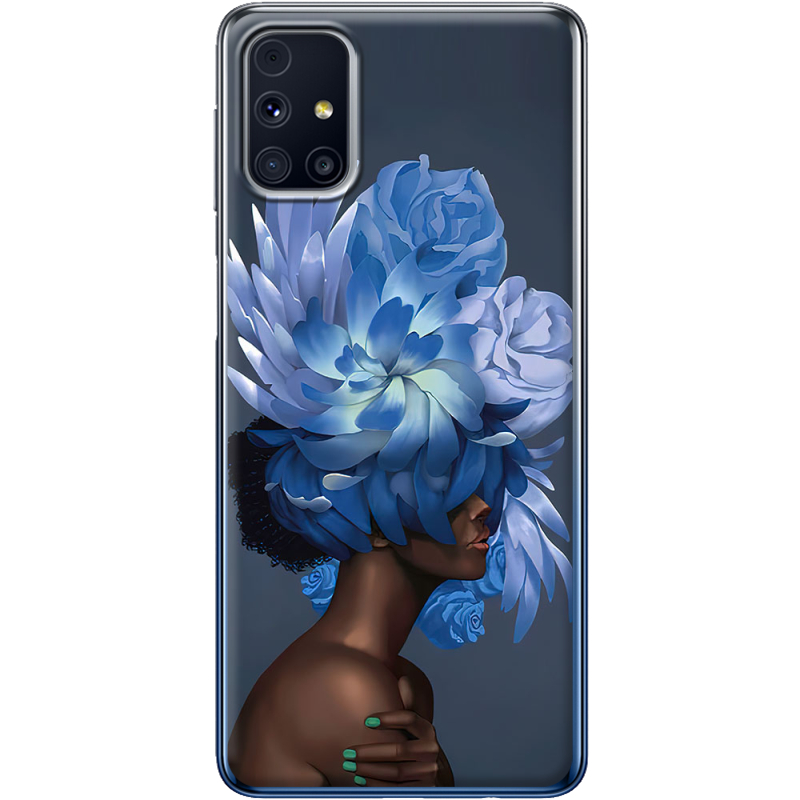 Чехол BoxFace Samsung M317 Galaxy M31s Exquisite Blue Flowers