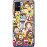 Чехол BoxFace Samsung M317 Galaxy M31s Rick and Morty