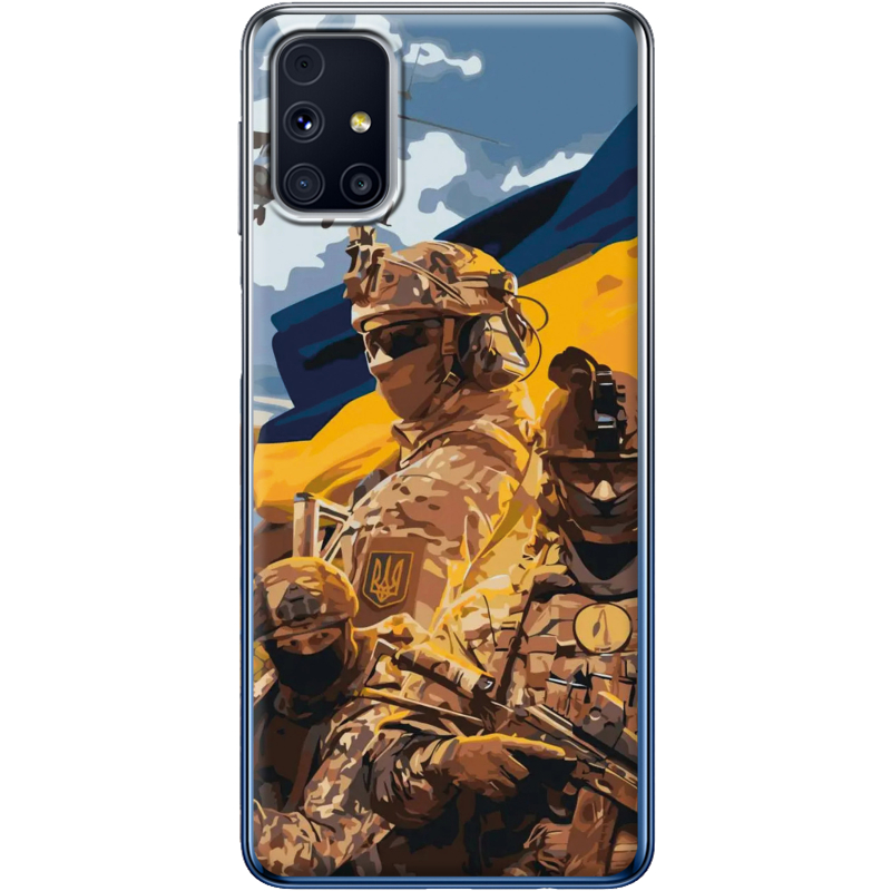 Чехол BoxFace Samsung M317 Galaxy M31s Воїни ЗСУ