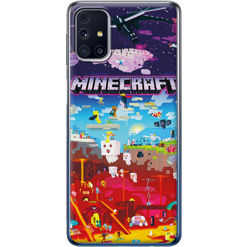 Чехол BoxFace Samsung M317 Galaxy M31s Minecraft World Beyond