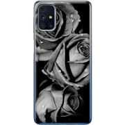 Чехол BoxFace Samsung M317 Galaxy M31s Black and White Roses