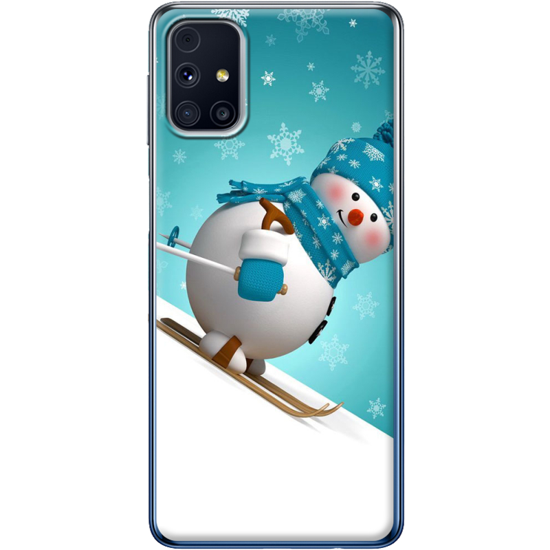 Чехол BoxFace Samsung M317 Galaxy M31s Skier Snowman