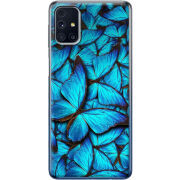 Чехол BoxFace Samsung M317 Galaxy M31s лазурные бабочки