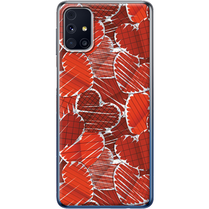 Чехол BoxFace Samsung M317 Galaxy M31s Heart Strings