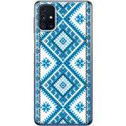 Чехол BoxFace Samsung M317 Galaxy M31s Блакитний Орнамент