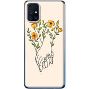 Чехол BoxFace Samsung M317 Galaxy M31s Flower Hands