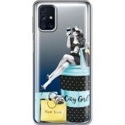 Прозрачный чехол BoxFace Samsung M317 Galaxy M31s City Girl