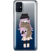 Прозрачный чехол BoxFace Samsung M317 Galaxy M31s Winter Morning Girl