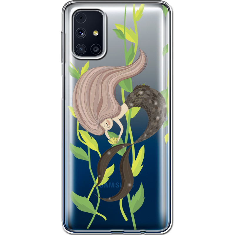 Прозрачный чехол BoxFace Samsung M317 Galaxy M31s Cute Mermaid