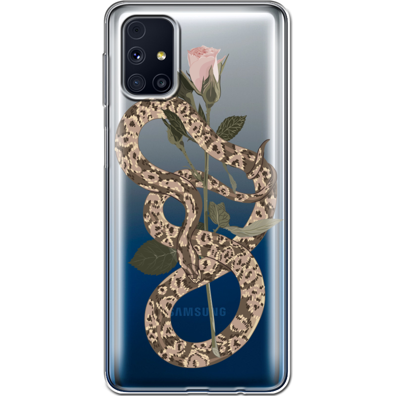 Прозрачный чехол BoxFace Samsung M317 Galaxy M31s Glamor Snake