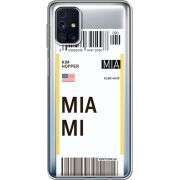 Прозрачный чехол BoxFace Samsung M317 Galaxy M31s Ticket Miami