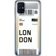 Прозрачный чехол BoxFace Samsung M317 Galaxy M31s Ticket London