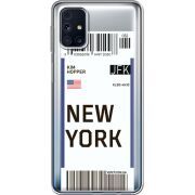 Прозрачный чехол BoxFace Samsung M317 Galaxy M31s Ticket New York