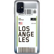 Прозрачный чехол BoxFace Samsung M317 Galaxy M31s Ticket Los Angeles