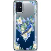Прозрачный чехол BoxFace Samsung M317 Galaxy M31s Spring Bird