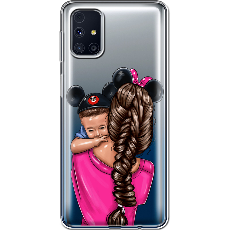 Прозрачный чехол BoxFace Samsung M317 Galaxy M31s Mouse Mommy