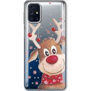 Прозрачный чехол BoxFace Samsung M317 Galaxy M31s Winter Deer