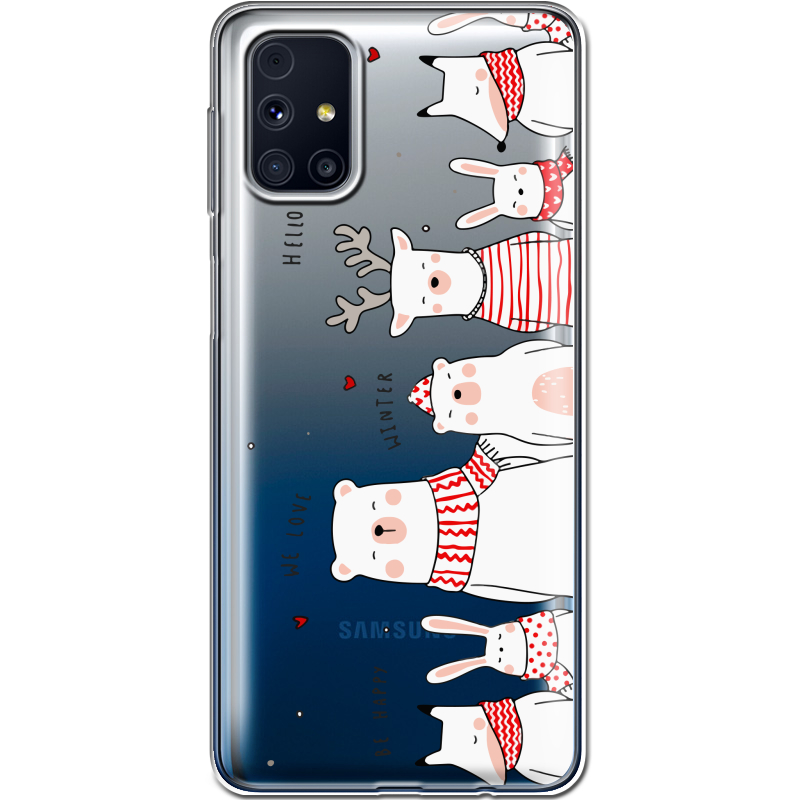 Прозрачный чехол BoxFace Samsung M317 Galaxy M31s The Friendly Beasts