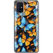 Прозрачный чехол BoxFace Samsung M317 Galaxy M31s Butterfly Morpho