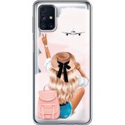 Прозрачный чехол BoxFace Samsung M317 Galaxy M31s Travel Girl