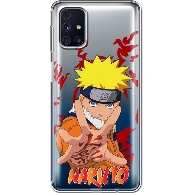 Прозрачный чехол BoxFace Samsung M317 Galaxy M31s Naruto