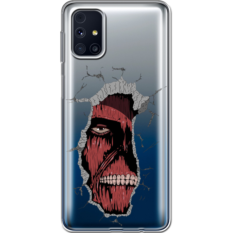 Прозрачный чехол BoxFace Samsung M317 Galaxy M31s Нападение Титана