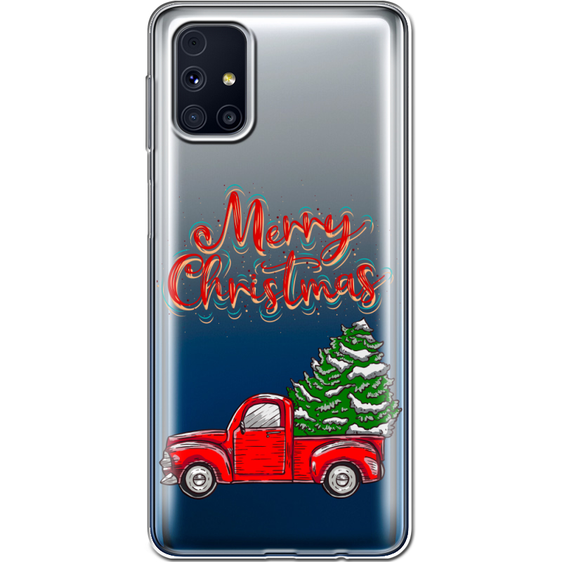 Прозрачный чехол BoxFace Samsung M317 Galaxy M31s Holiday Car