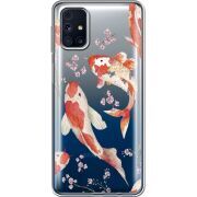 Прозрачный чехол BoxFace Samsung M317 Galaxy M31s Japanese Koi Fish