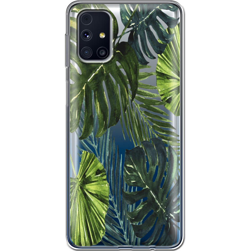 Прозрачный чехол BoxFace Samsung M317 Galaxy M31s Palm Tree