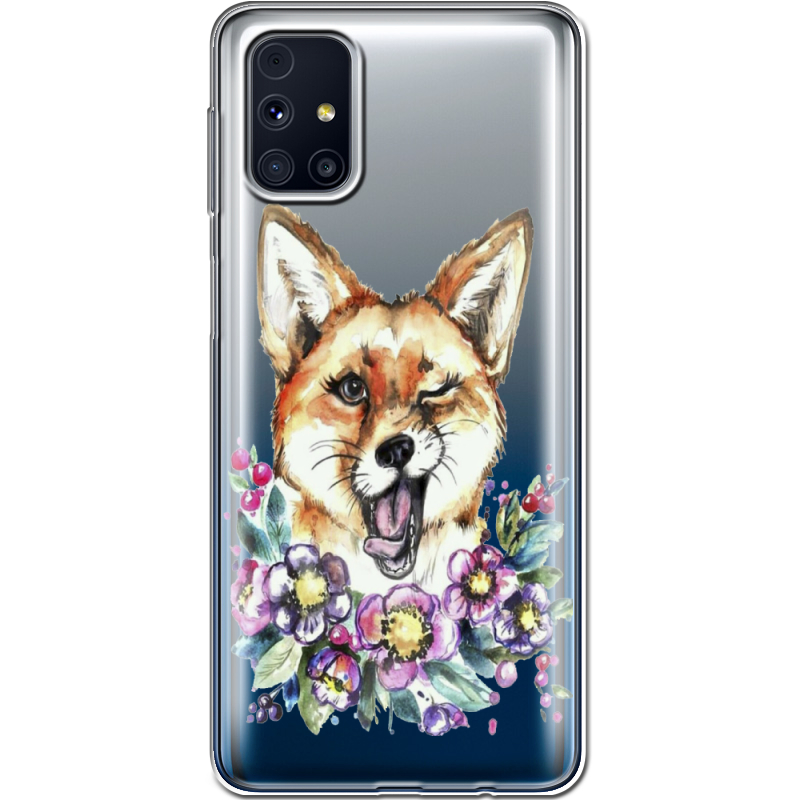 Прозрачный чехол BoxFace Samsung M317 Galaxy M31s Winking Fox