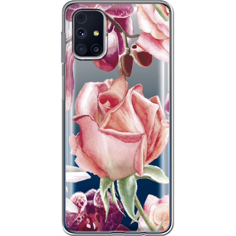 Прозрачный чехол BoxFace Samsung M317 Galaxy M31s Rose