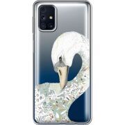 Прозрачный чехол BoxFace Samsung M317 Galaxy M31s Swan