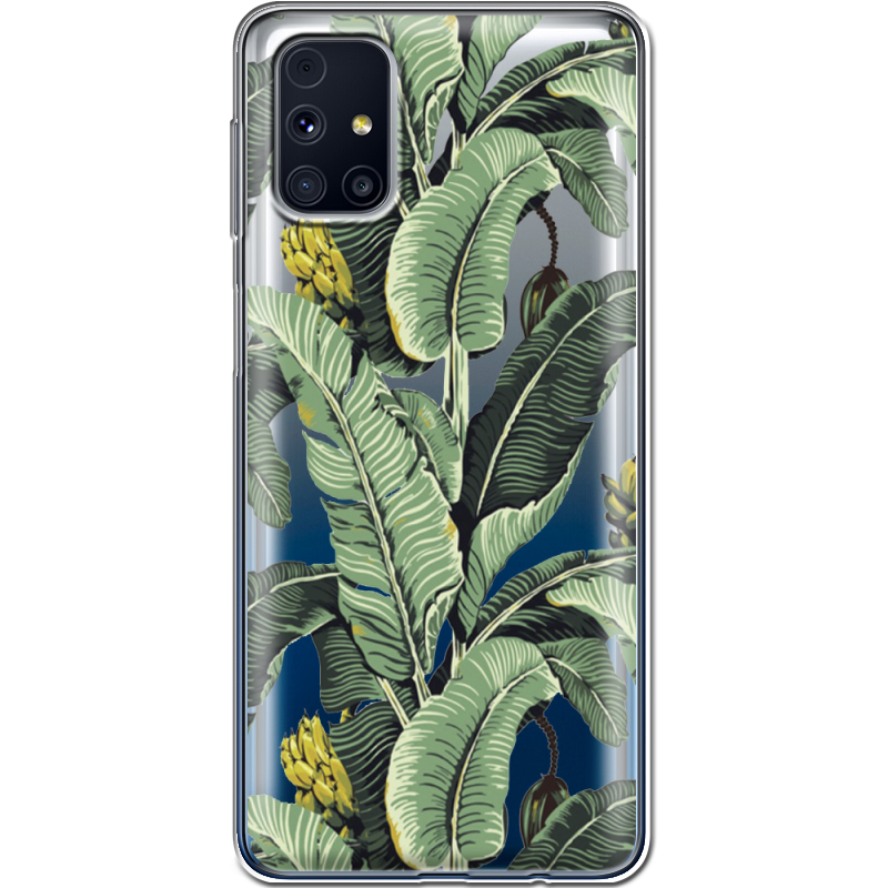 Прозрачный чехол BoxFace Samsung M317 Galaxy M31s Banana Leaves