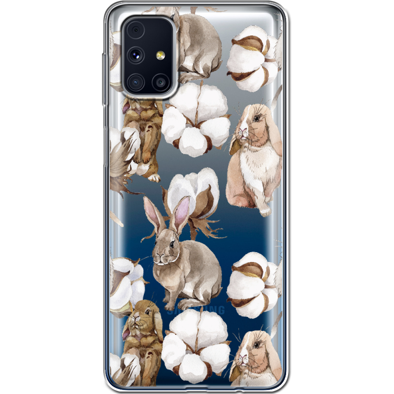 Прозрачный чехол BoxFace Samsung M317 Galaxy M31s Cotton and Rabbits