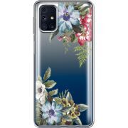Прозрачный чехол BoxFace Samsung M317 Galaxy M31s Floral