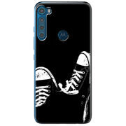 Чехол BoxFace Motorola One Fusion Plus Black Sneakers