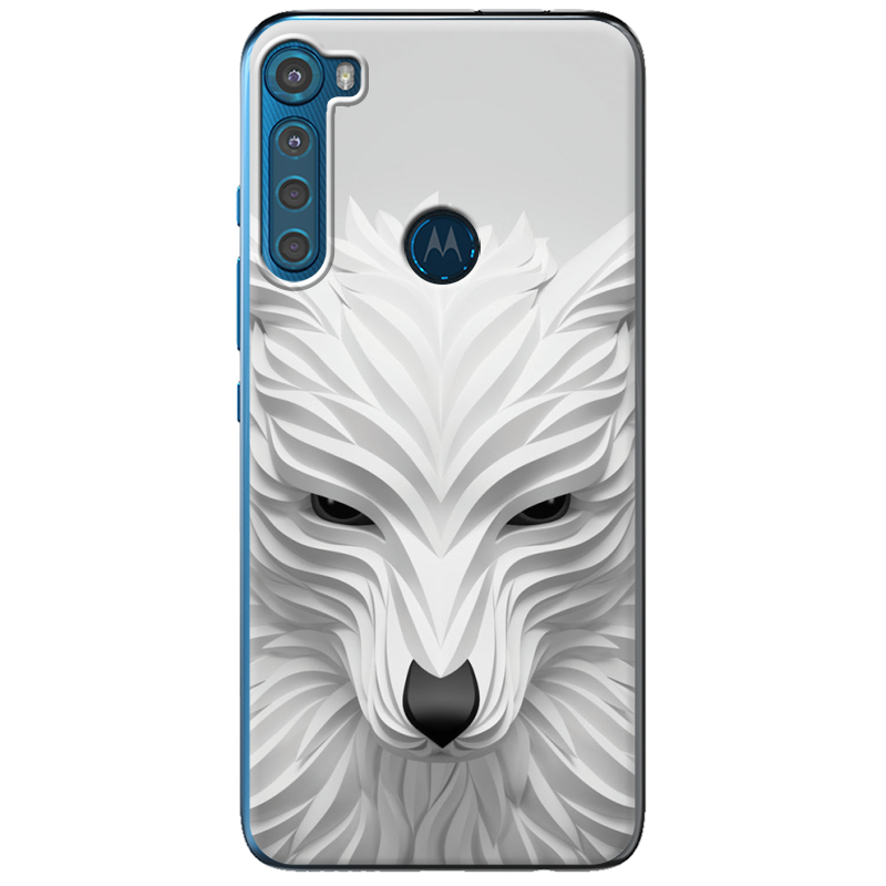 Чехол BoxFace Motorola One Fusion Plus White Wolf