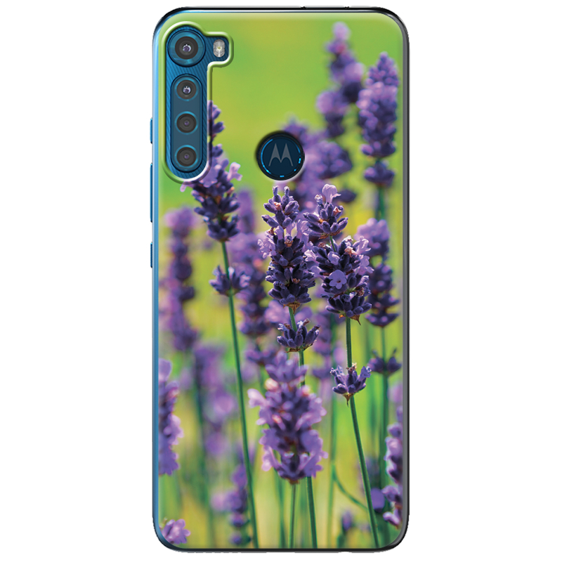 Чехол BoxFace Motorola One Fusion Plus Green Lavender