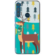 Чехол BoxFace Motorola One Fusion Plus Foresty Deer