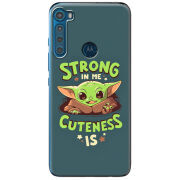 Чехол BoxFace Motorola One Fusion Plus Strong in me Cuteness is