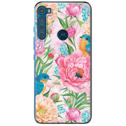 Чехол BoxFace Motorola One Fusion Plus Birds in Flowers