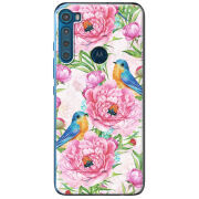 Чехол BoxFace Motorola One Fusion Plus Birds and Flowers