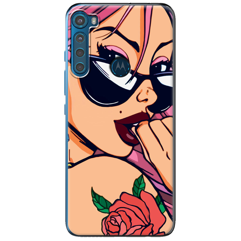 Чехол BoxFace Motorola One Fusion Plus Pink Girl