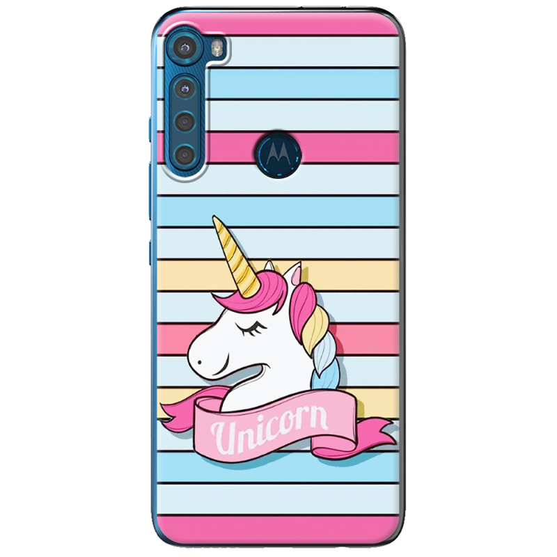 Чехол BoxFace Motorola One Fusion Plus Unicorn